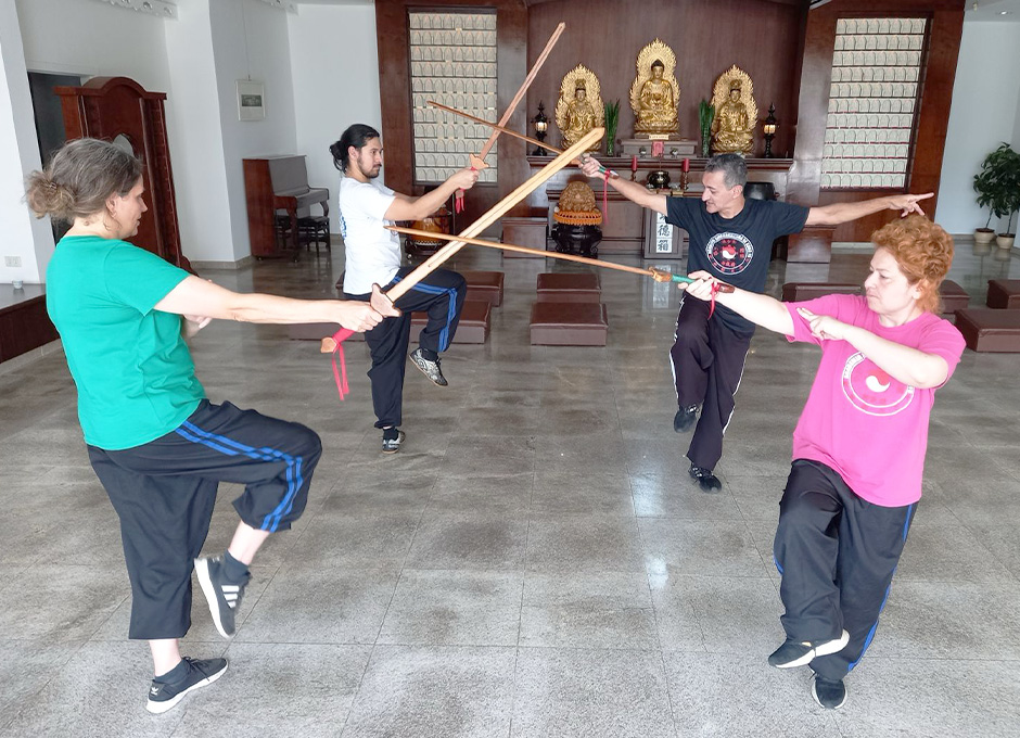 Aula de Shaolin Kung Fu